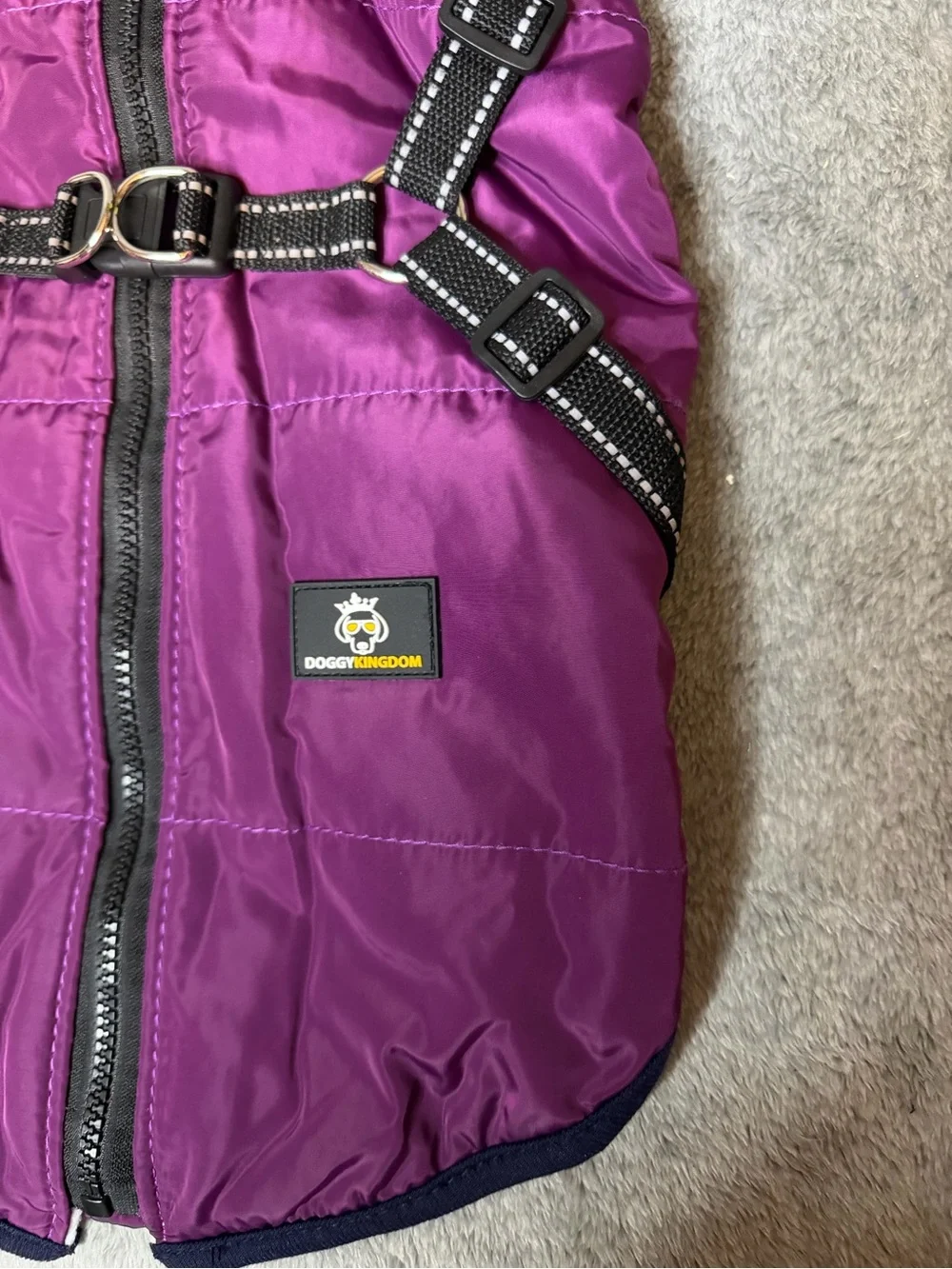 Doggy Kingdom Purple Vest / Dog Cost Multiple Sizes